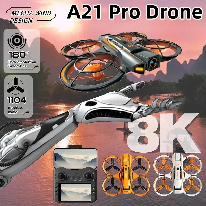 Drone Surveying - โดรนรุ่น Original A21 Pro 4K ระดับมืออาชีพ