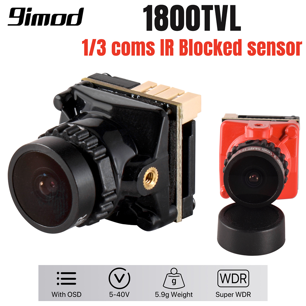 Drone Video Production - 9IMOD มินิ FPV กล้อง 1800TVL 5MP