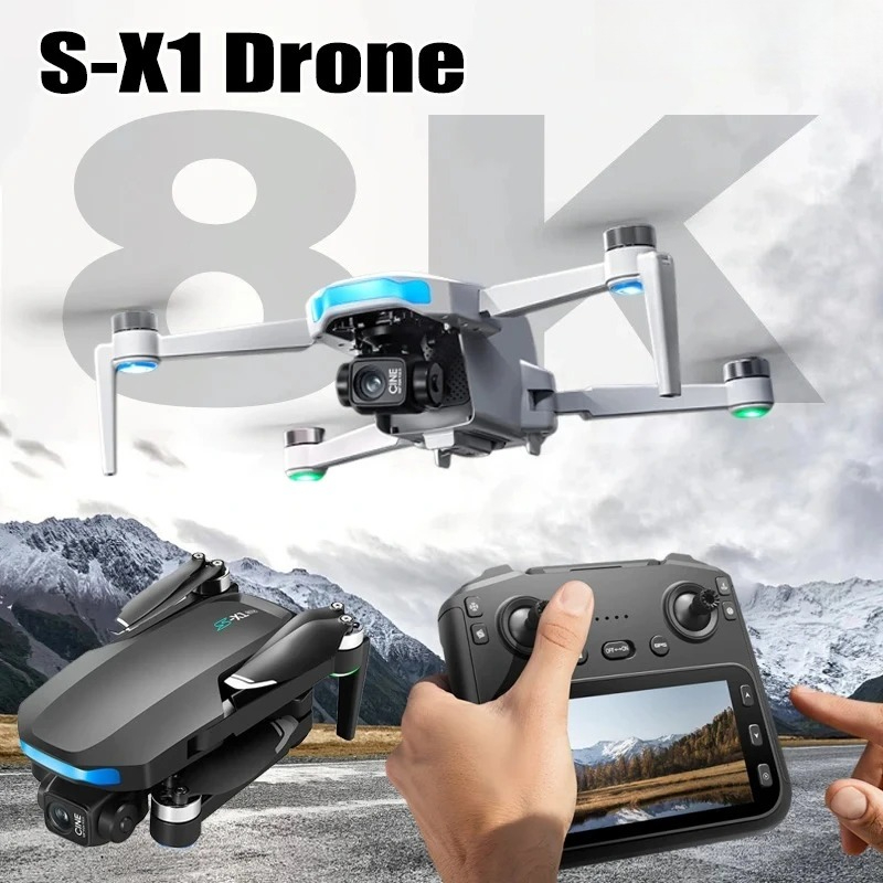 Drone Surveying - โดรนรุ่น Original S-X1 8K HD ระดับมืออาชีพ