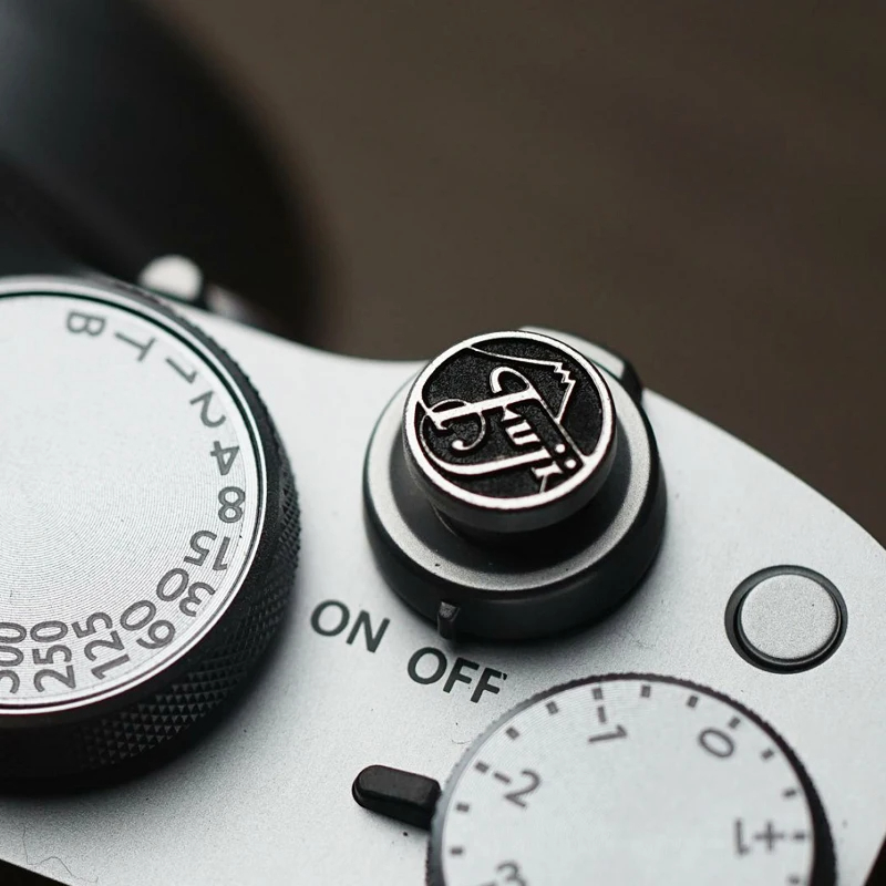 Canon Camera Eos R50 - ฝาครอบช่องเสียบอุปกรณ์เสริมกล้องโลหะ ปุ่มชัตเตอร์ สำหรับกล้องฟูจิ XS20 XT50 XM5