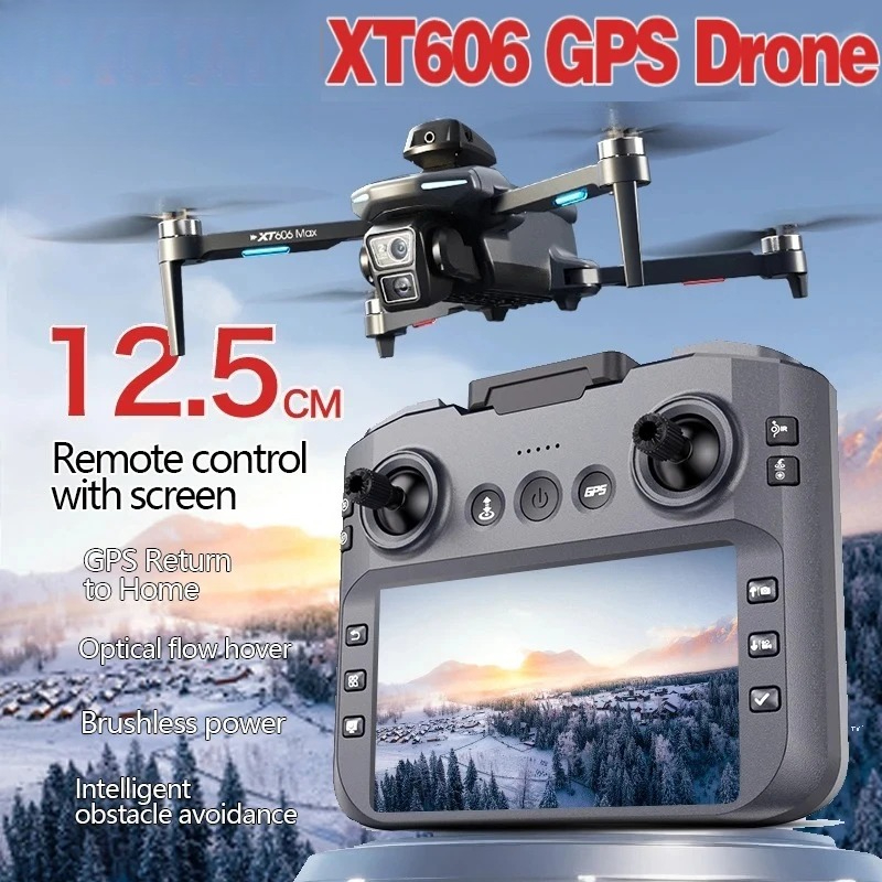 โดรน XT606 MAX GPS รุ่นดั้งเดิ - Drone Surveying บทวิจารณ์และราคา