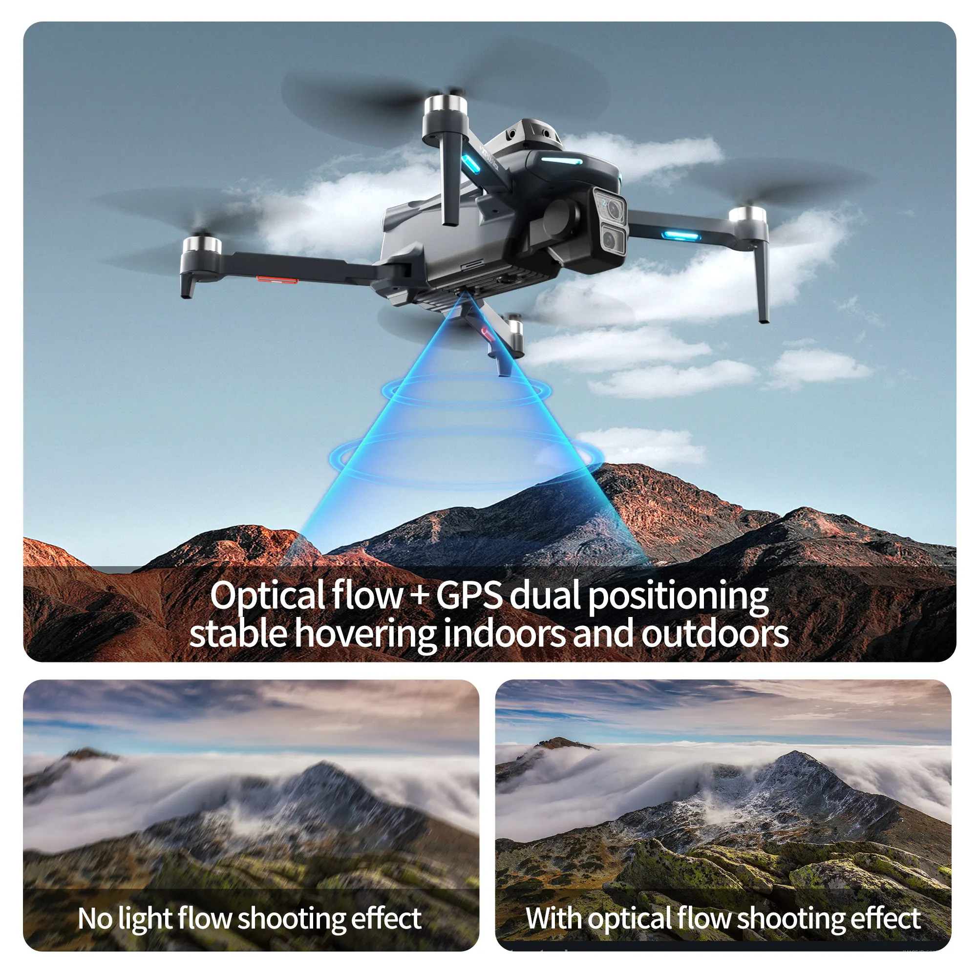 โดรน XT606 MAX GPS รุ่นดั้งเดิ - Drone Surveying บทวิจารณ์และราคา