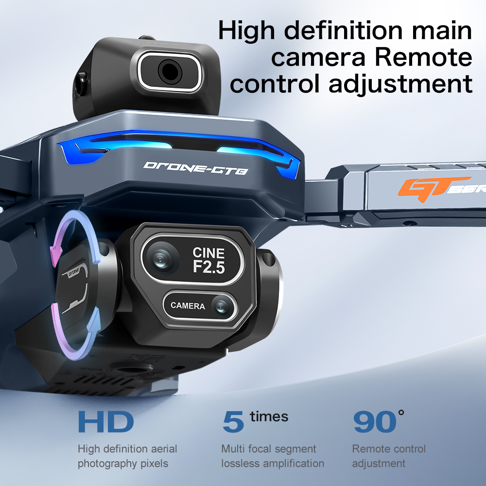 โดรน NEW GT8 HD RC 4K ระดับมือ - Drone Multispectral บทวิจารณ์และราคา