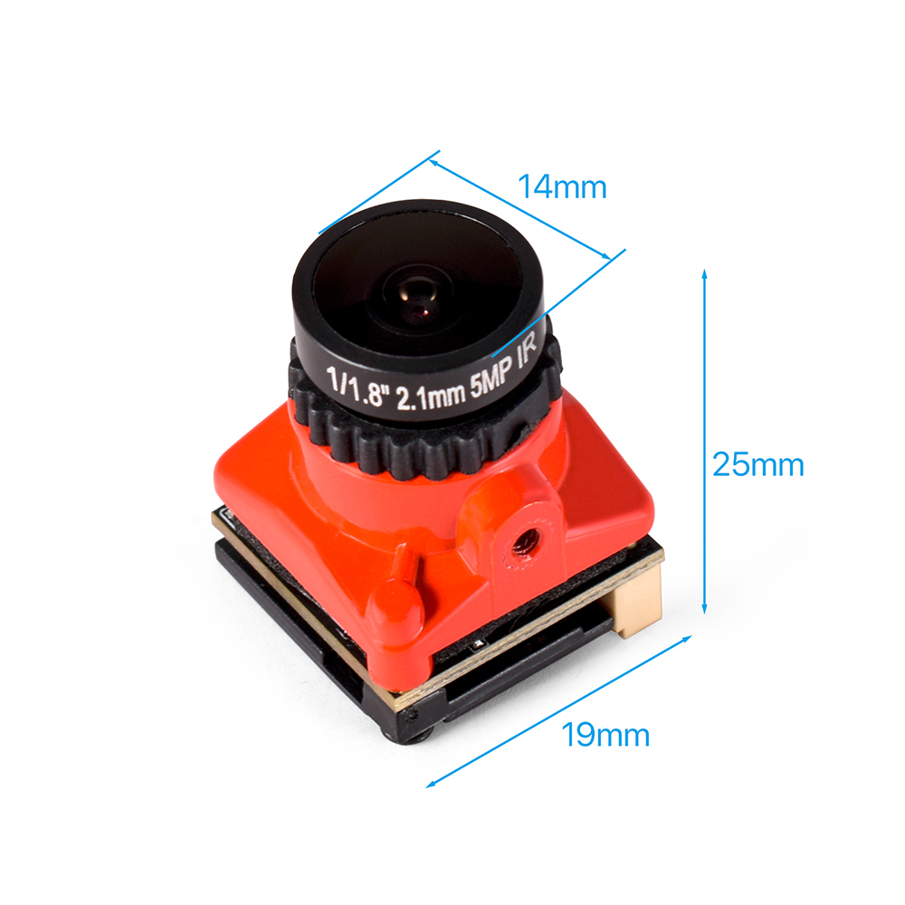 9IMOD มินิ FPV กล้อง 1800TVL 5 - Drone Video Production บทวิจารณ์และราคา