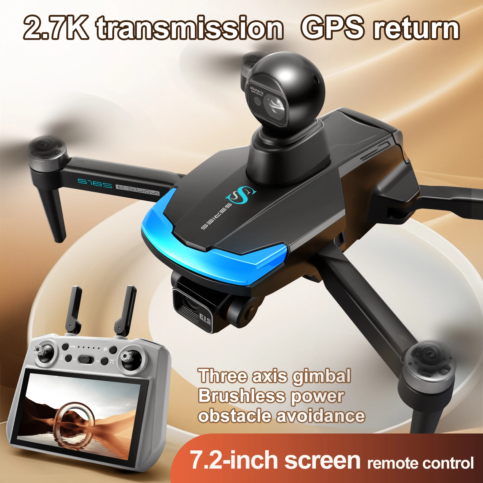 S185 Professional Drone 2.7K H - Drone Surveying บทวิจารณ์และราคา