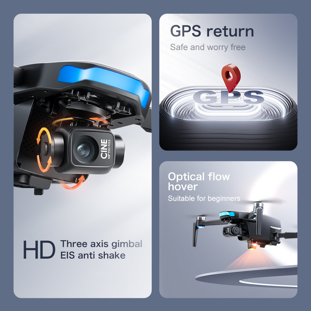 โดรน GPS รุ่น S-X1 ดั้งเดิม กล - Drone Surveying บทวิจารณ์และราคา