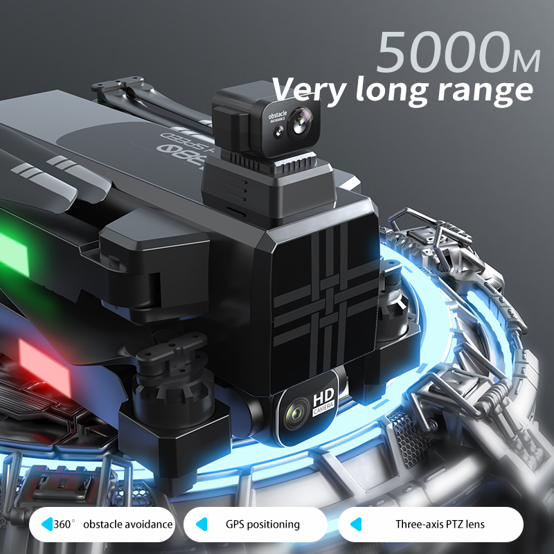 โดรน A380 4K HD ระบบป้องกันการ - Drone Mapping บทวิจารณ์และราคา