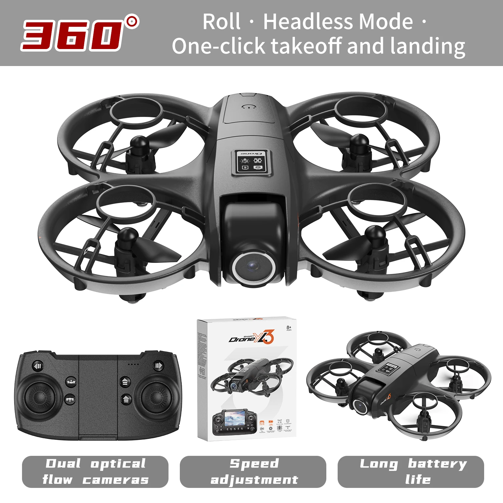 โดรน YL3 RC รุ่นใหม่ 8K 1080P  - Drone Multispectral บทวิจารณ์และราคา